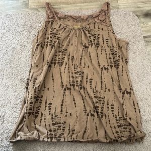 Northcrest brown tank top size 1X